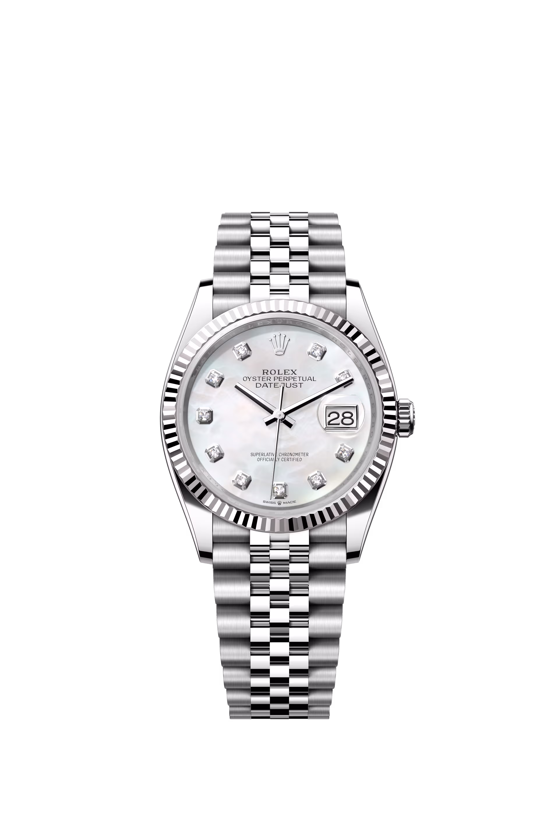 Rolex Datejust MOP Dial Thumbnail